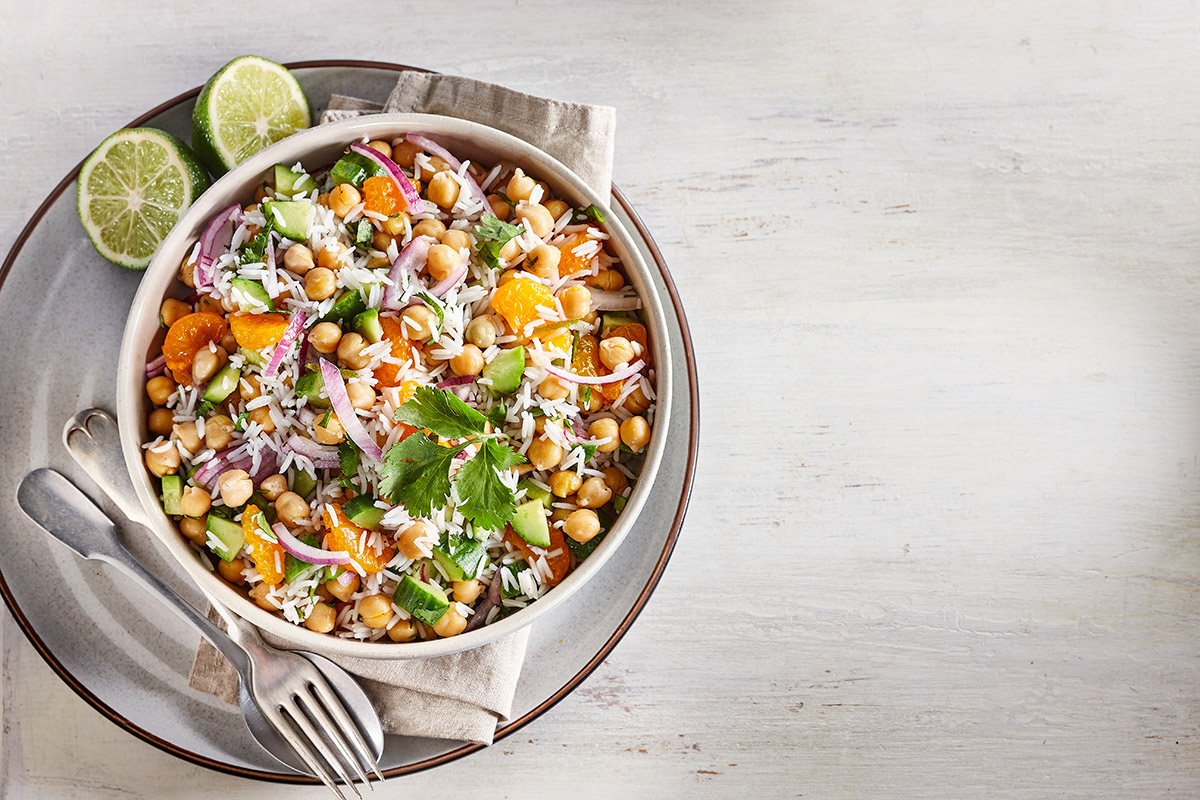 Basmati Summer Salad (with video) - My Spice it up!