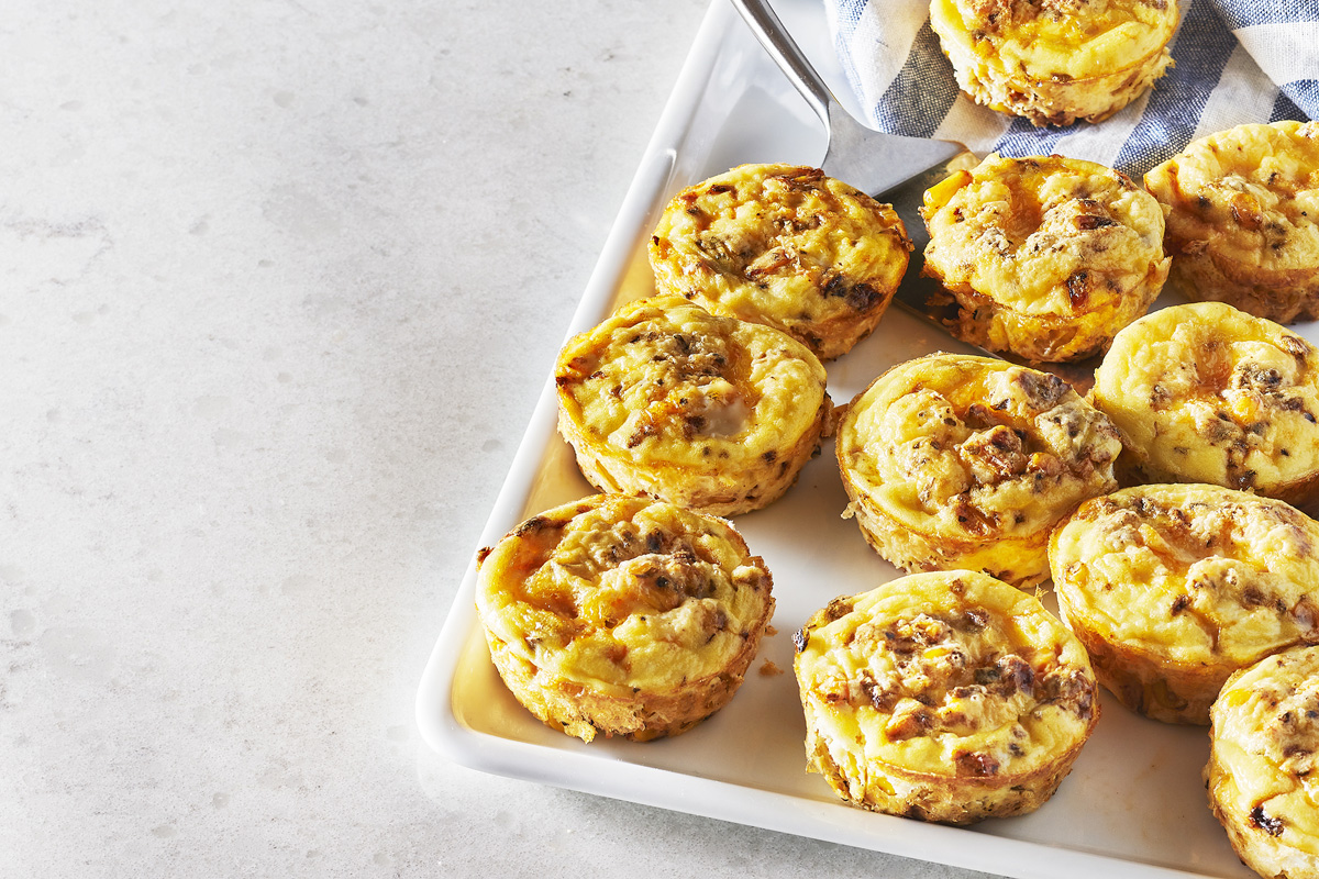 Corn Frittata Bites - My Spice it up!
