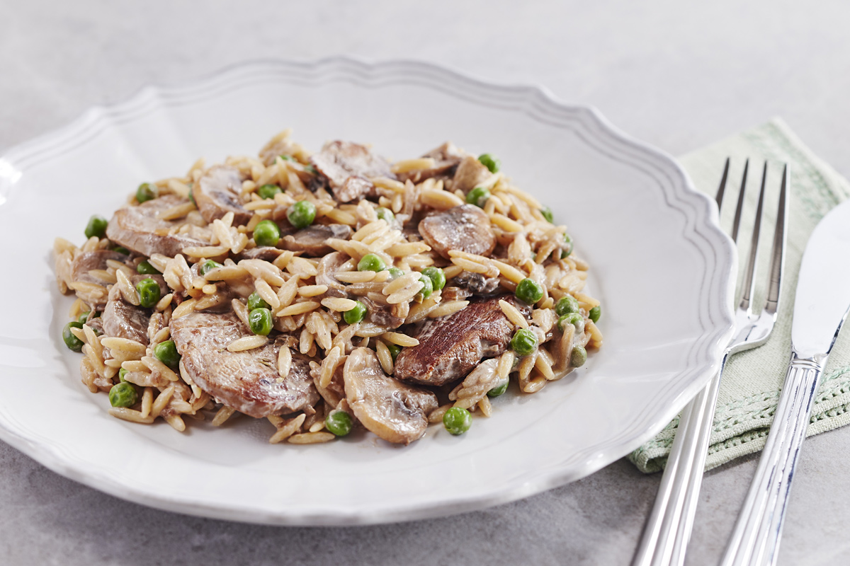 One-Pot Creamy Orzo with Pork - My Spice it up!