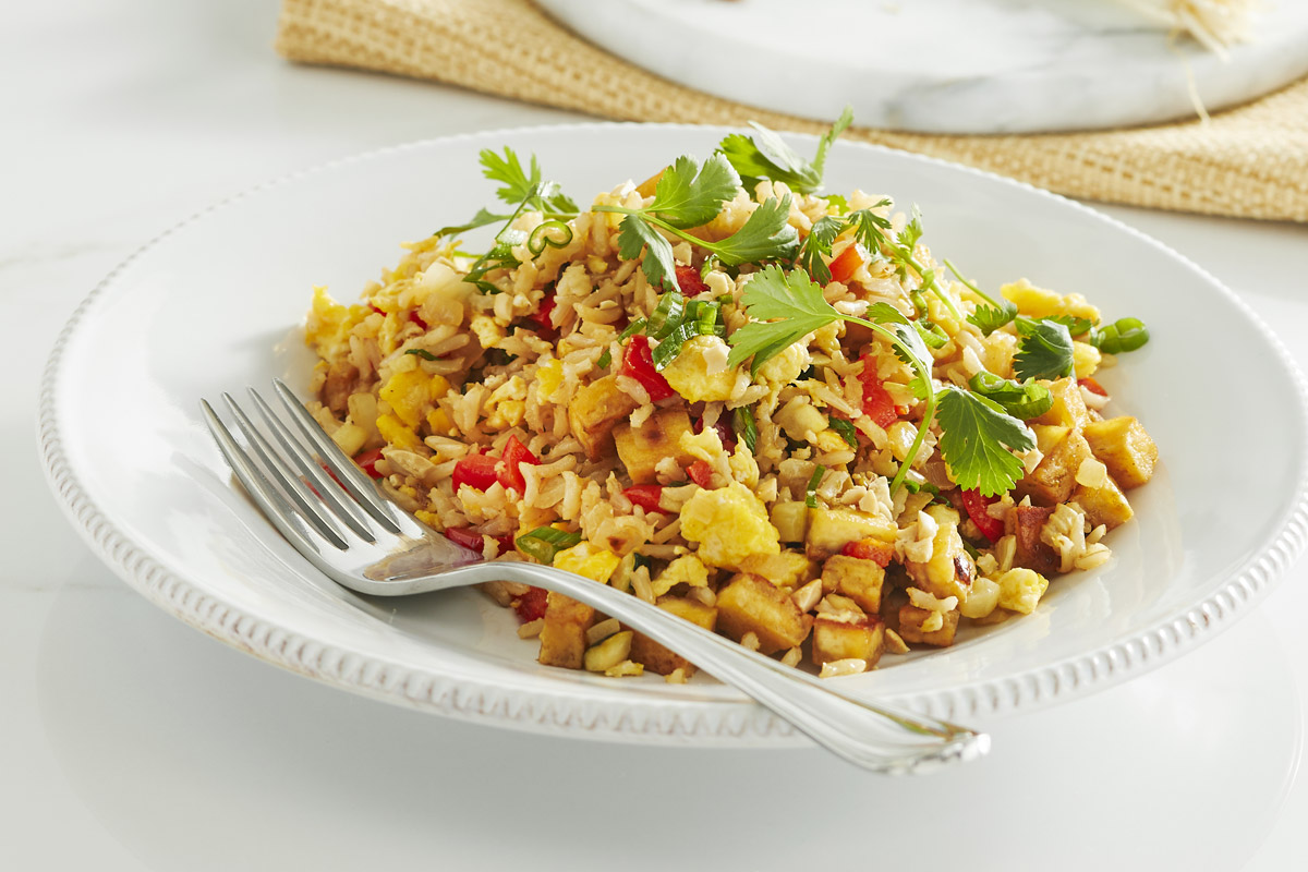 Egg and Tofu Fried Rice - My Spice it up!