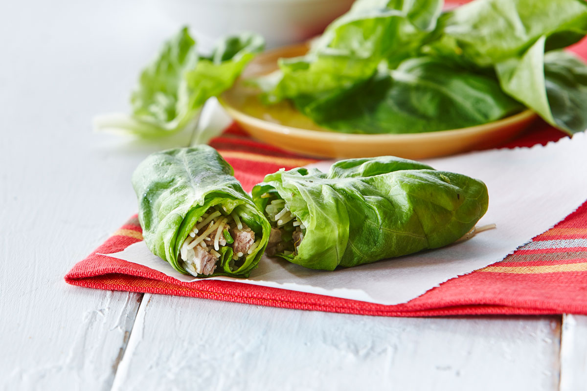 Ginger Pork Lettuce Wraps - My Spice it up!
