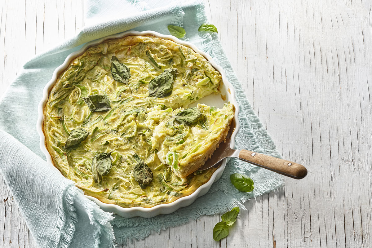 No-Crust Quiche with Leeks - My Spice it up!