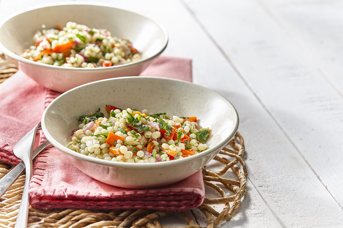 Red Pepper Couscous Salad - My Spice it up!