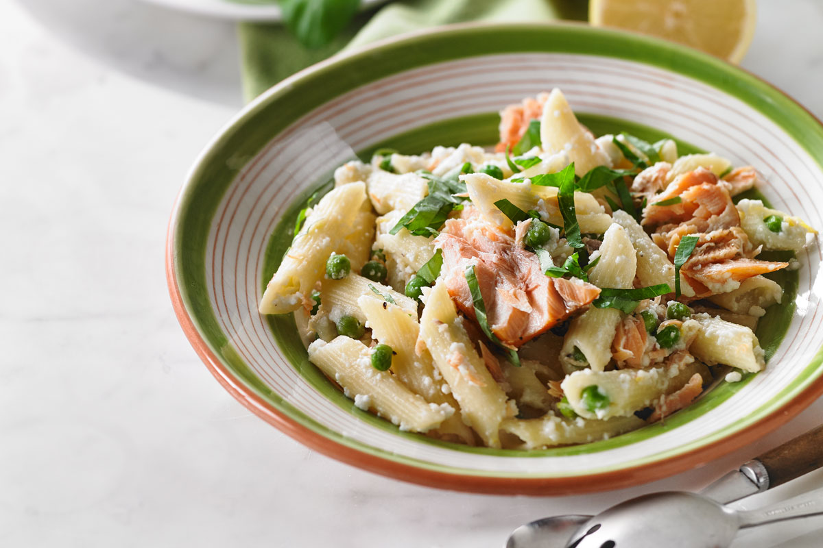 Creamy Salmon Penne - My Spice it up!