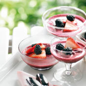 Summer Berry Semifreddo