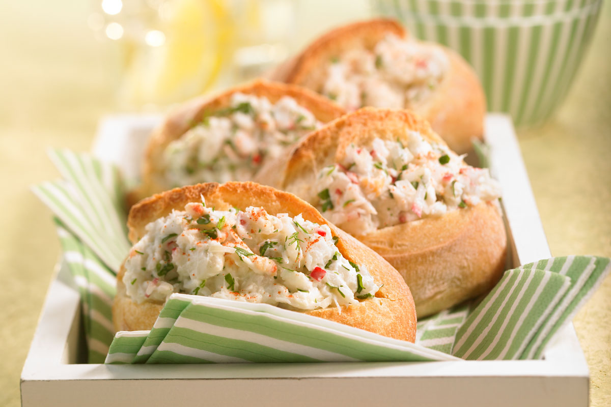 Zesty Crab Rolls - My Spice it up!